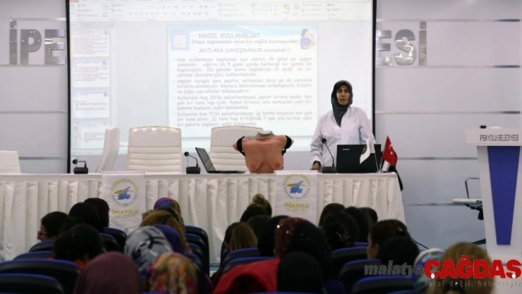 İpekyolu'nda 'Üreme Sağlığı ve Kanser Taraması' eğitimi
