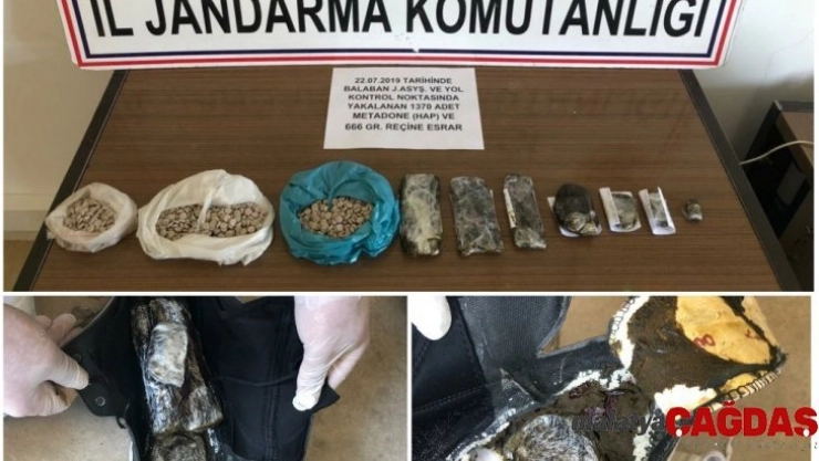 Ayakkabı tabanından uyuşturucu madde çıktı