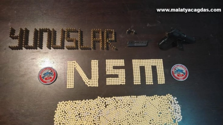 İskenderun'da bin 815 adet uyuşturucu hap ele geçirildi