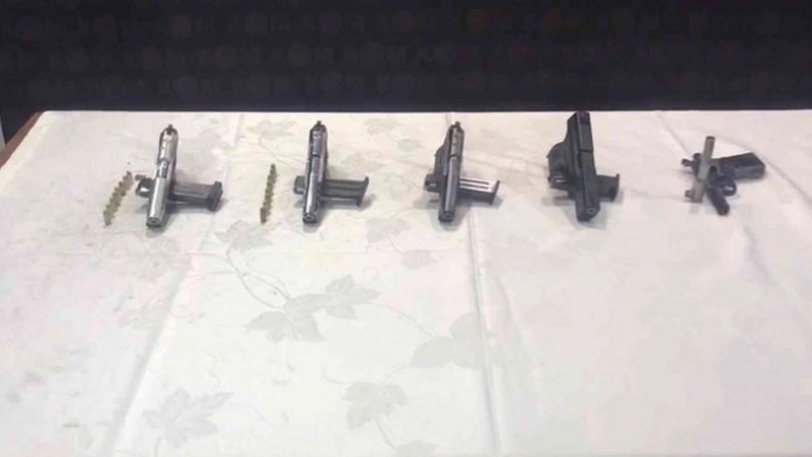 İskenderun'da silah kaçakçılığı operasyonu