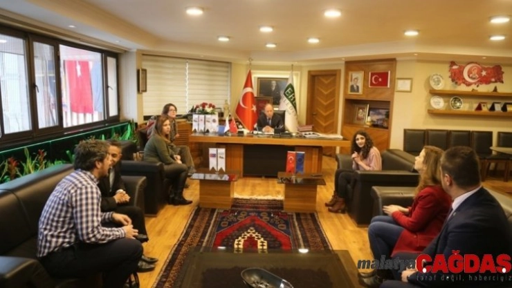 İspanya heyetinden Ereğli Belediyesine ziyaret