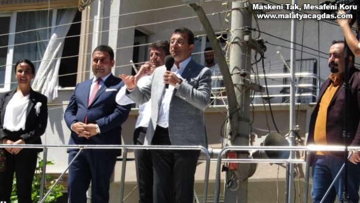 İstanbul Büyükşehir Belediye Başkanı İmamoğlu'ndan Gölbaşı'na ziyaret