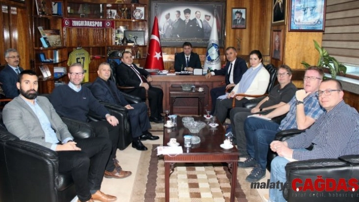 İsveç IF Metall Sendikası GMİS heyeti ile bir araya geldi