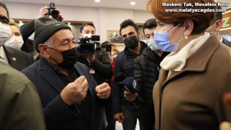 İYİ Parti Genel Başkanı Akşener'den esnaf ziyareti