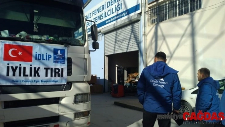 İzmir'den İdlib'e yardım eli
