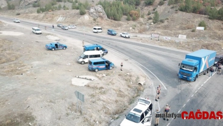 Jandarma ekiplerinden huzur uygulaması