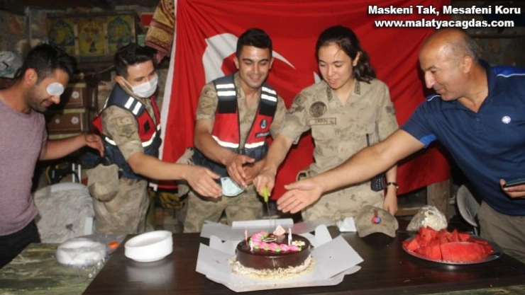 Jandarma ekiplerini şok eden sürpriz