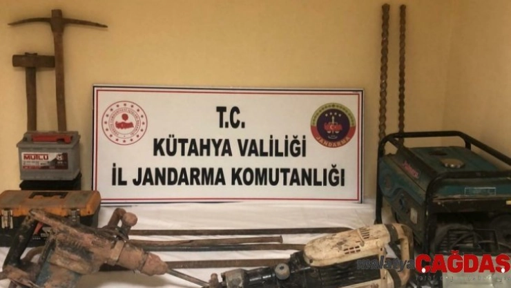 Jandarmadan definecilere suçüstü