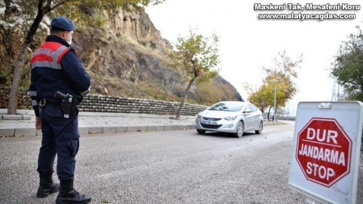 Jandarmadan Harput'ta drone'lu denetim