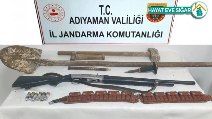 Kaçak kazı yapanlar suçüstü yakalandı