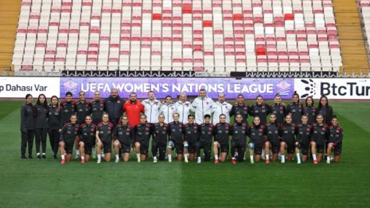 Kadın A Millî Takımı Sivas'ta Slovenya Karşısında