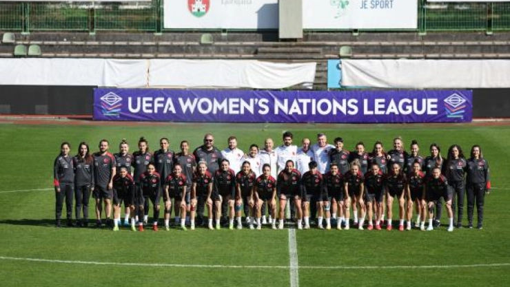 Kadın A Millî Takımı Slovenya Karşısında