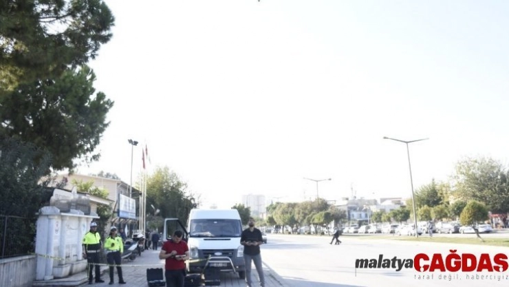 Kadın polisten drone ile sigara uygulaması