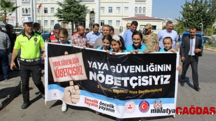 Kahta'da 'Yaya güvenliğinin nöbetçisiyiz' etkinliği