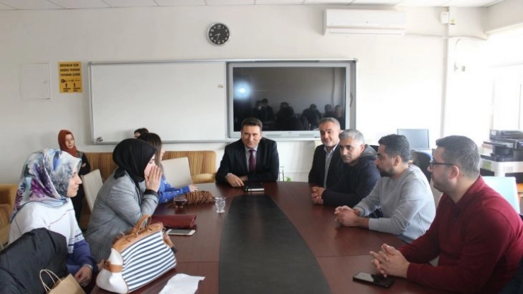 Kahta İlçe Milli Eğitim Müdürü Lütfü Başli çalışmalarına başladı