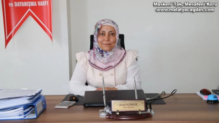 Kahta Syd Vakfı Müdürü Şenel Gökay göreve başladı