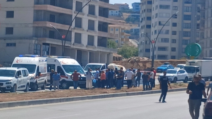 Kamyonet aydınlatma direğine çarptı: 2 yaralı