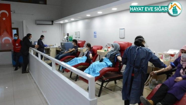 Kan bağışı kampanyasına İmam Hatip Okullarından destek