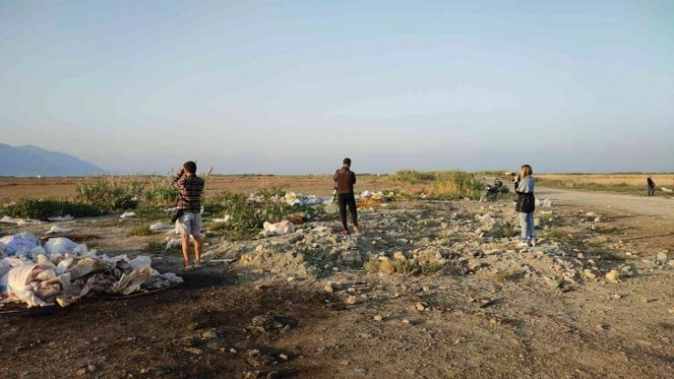 Kara Taşkuşu'nu görmek için Hatay'a akın ettiler
