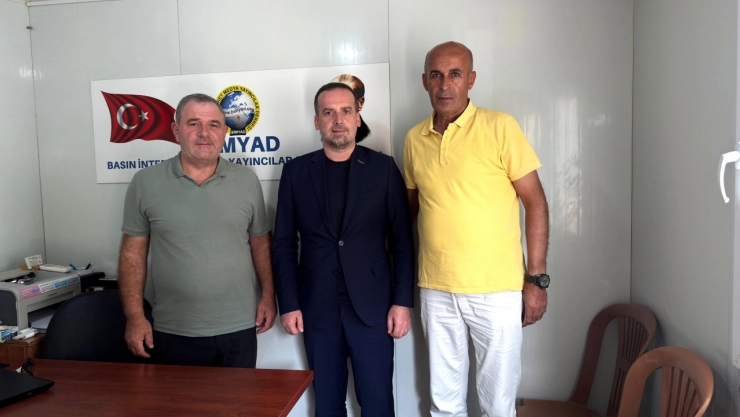 Karademir'den Basına Ziyaret: 'Ortak Hedefimiz Bu Şehri Kalkındırmak