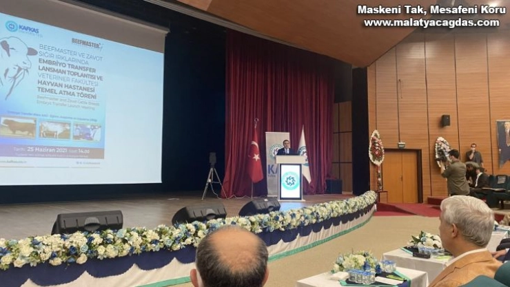 Kars'ta Beefmaster ve Zavot Sığır Irklarında Embriyo Transfer Lansman toplantısı yapıldı