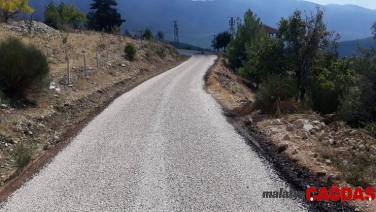 Kaş yaylaları asfalt çalışması tamamlandı