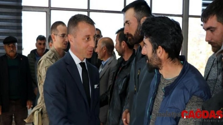 Kaymakam Aytemür sürü sahipleri ile bir araya geldi