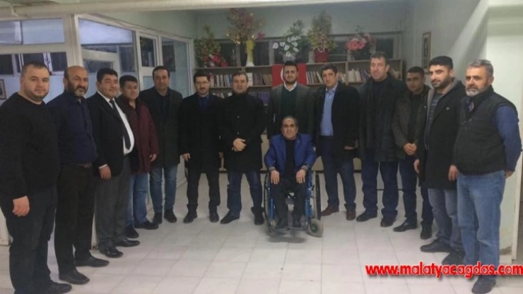 Kaymakam İmamoğlu, Başkan Arslan ile bir araya geldi