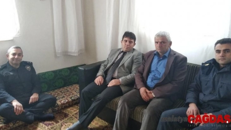 Kaymakam Kaya'dan Şırnak'ta yaralanan uzman çavuşun ailesine ziyaret