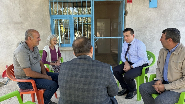 Kaymakam Osman Kurt'tan mahalle ziyaretleri