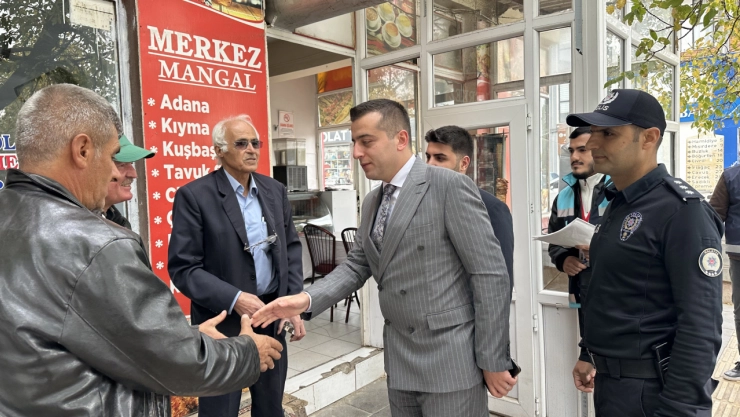 Kaymakam Osman Kurt'tan Yazıhan Esnafına Ziyaret