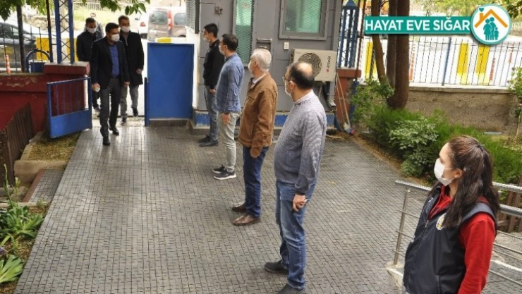 Kaymakam Şahin'den bayram ziyareti