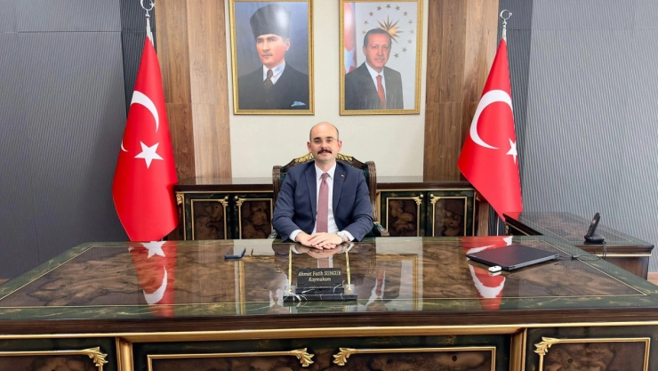 Kaymakam Sungur, Doğanşehir'de İlk Mesaisine Başladı