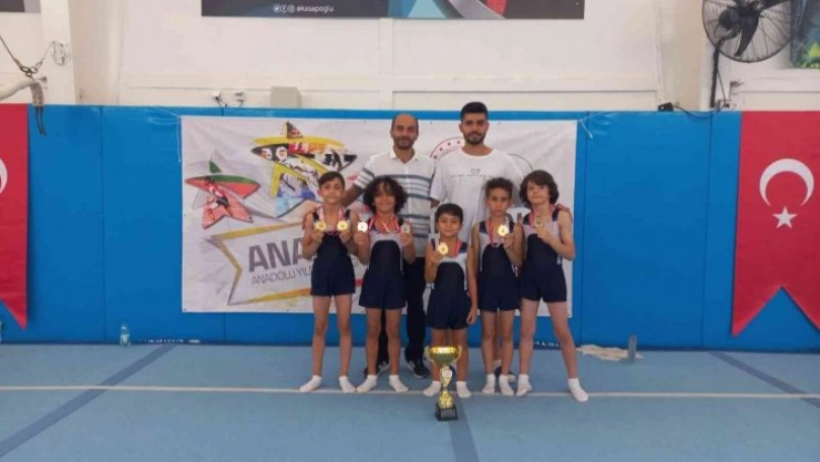 Kayseri ANALİG Jimnastik Takımı Türkiye şampiyonu oldu