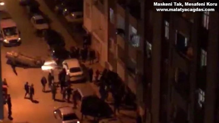 Kaza yapan sürücüye tekme tokat dayak