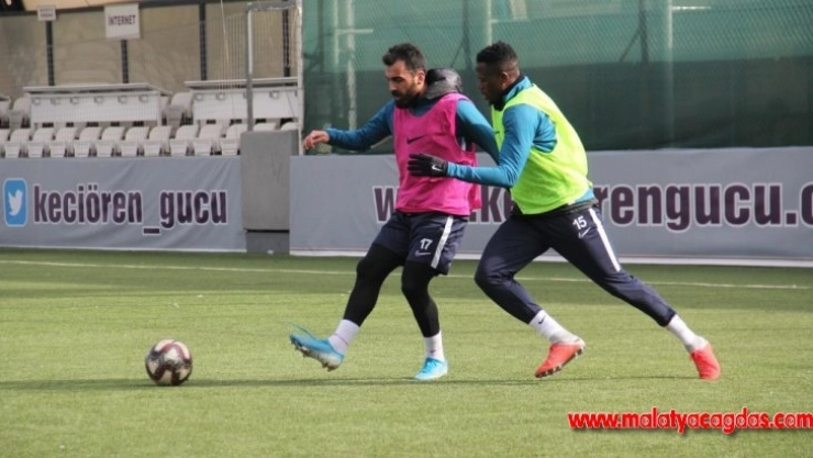 Keçiörengücü, İstanbulspor maçının hazırlıklarını sürdürüyor