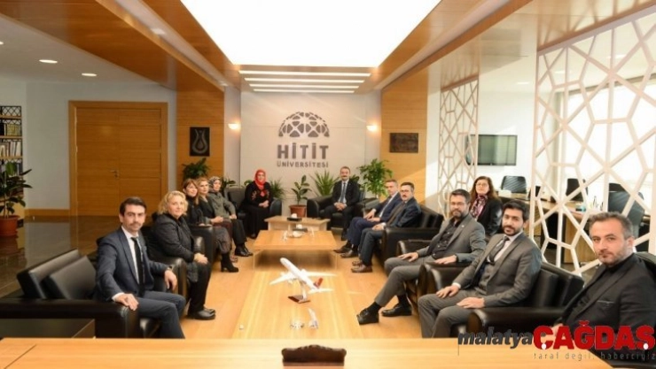 Kent Konseyi Rektör'ü ziyaret etti