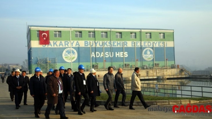Kırgızistan'dan gelen heyet SASKİ'nin projelerini inceledi
