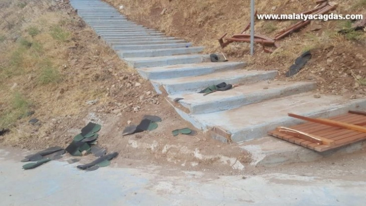 Kırklar Dağı tesislerine yapılan devlet yatırımları tahrip edildi