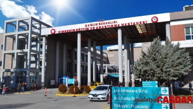 Kırşehir Eğitim ve Araştırma Hastanesi bir yılda 1 milyon 133 bin hastaya baktı