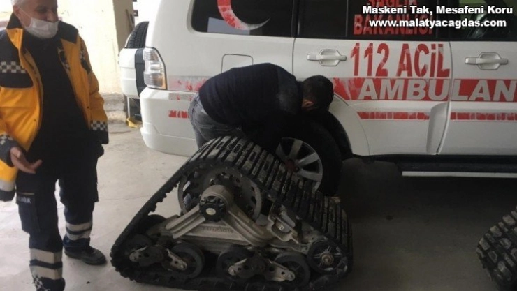 Paletli ambulanslar hazır