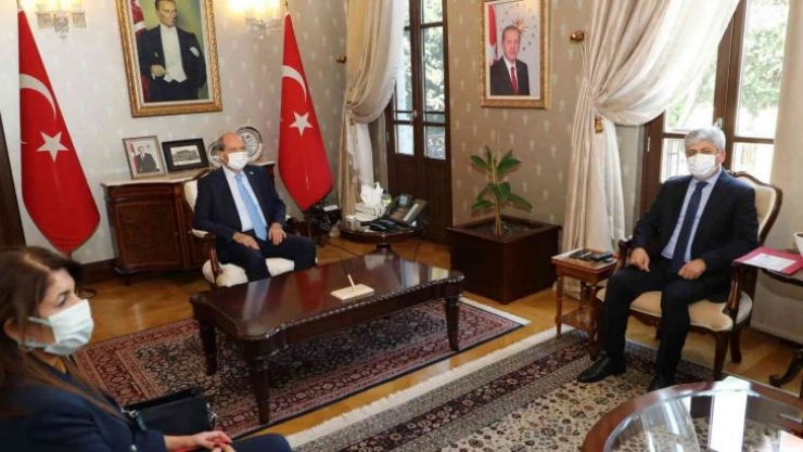 KKTC Cumhurbaşkanı Ersin Tatar Hatay'da