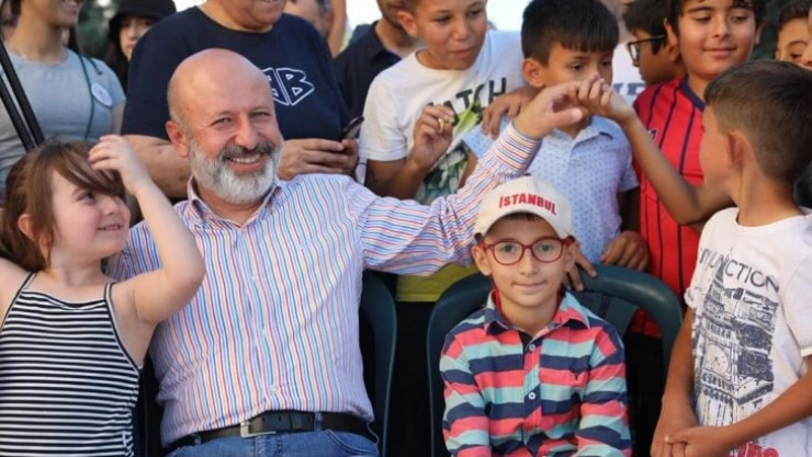 Kocasinanlı çocuklar Başkan Çolakbayrakdar ile şenlendi