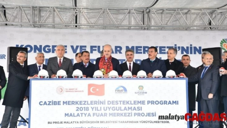 Kongre ve Fuar Merkezinin temeli atıldı