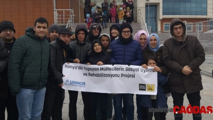 Konya Büyükşehir'den mülteci çocuklar için etkinlik