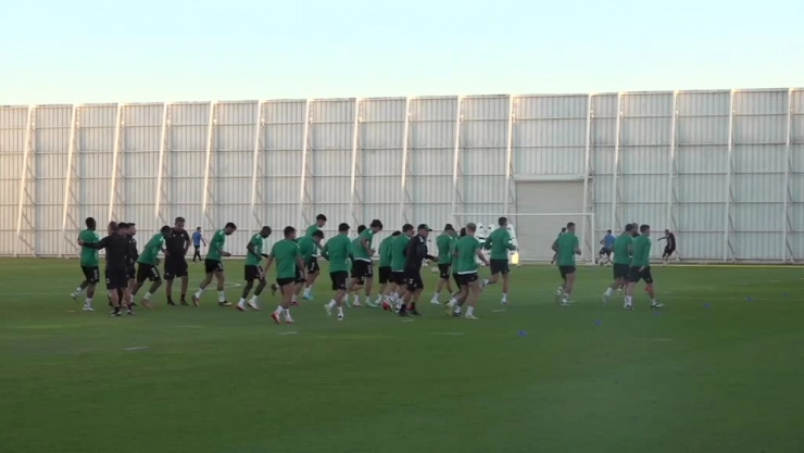Konyaspor'da Alanyaspor maçı hazırlıkları sürüyor