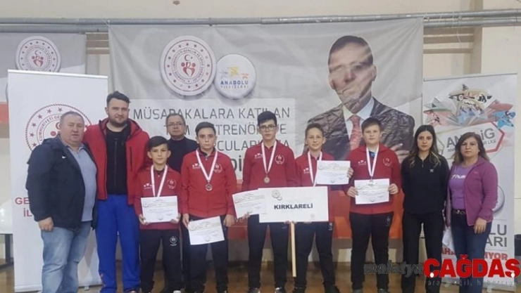 Köy takımının büyük başarısı