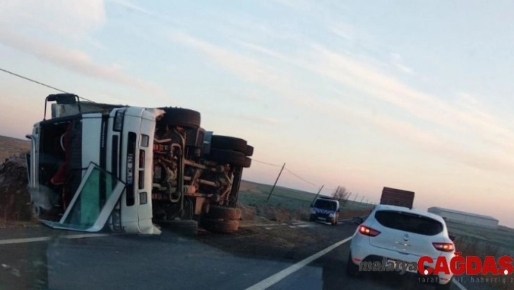 Köy yolunda talihsiz kaza