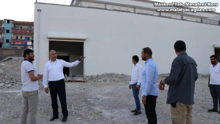 Kültür evi ve soğuk hava deposunda sona gelindi