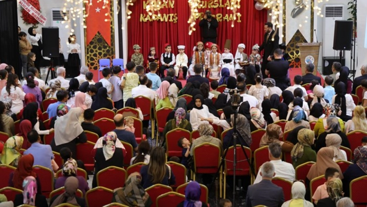 Kur'an kursları yıl sonu kapanış programı düzenlendi